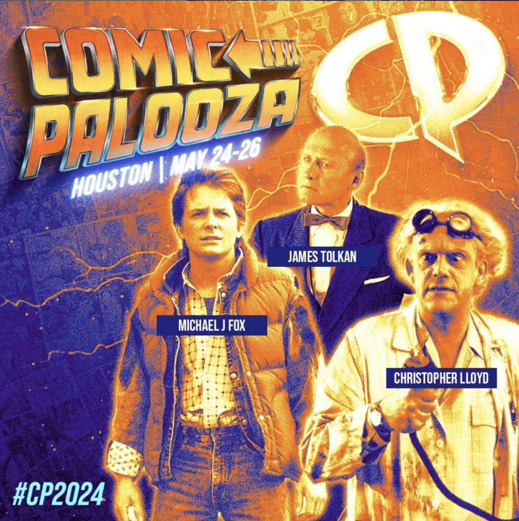 “Great Scott!” Back to the Future stars, Michael J. Fox and Christopher Lloyd head to Houston for Comicpalooza 2024